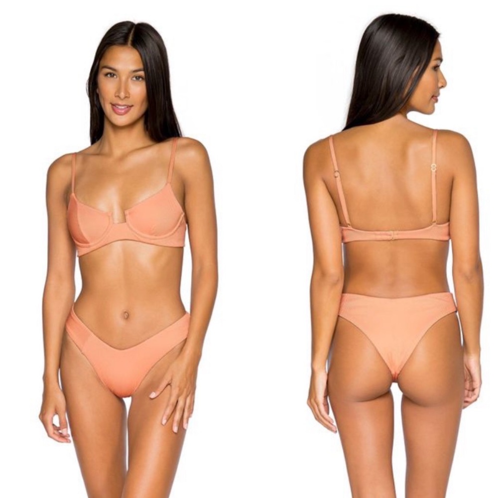 NWT B SWIM Sea Star Aruba Top & Rip Tide Hipster Set Bikini
